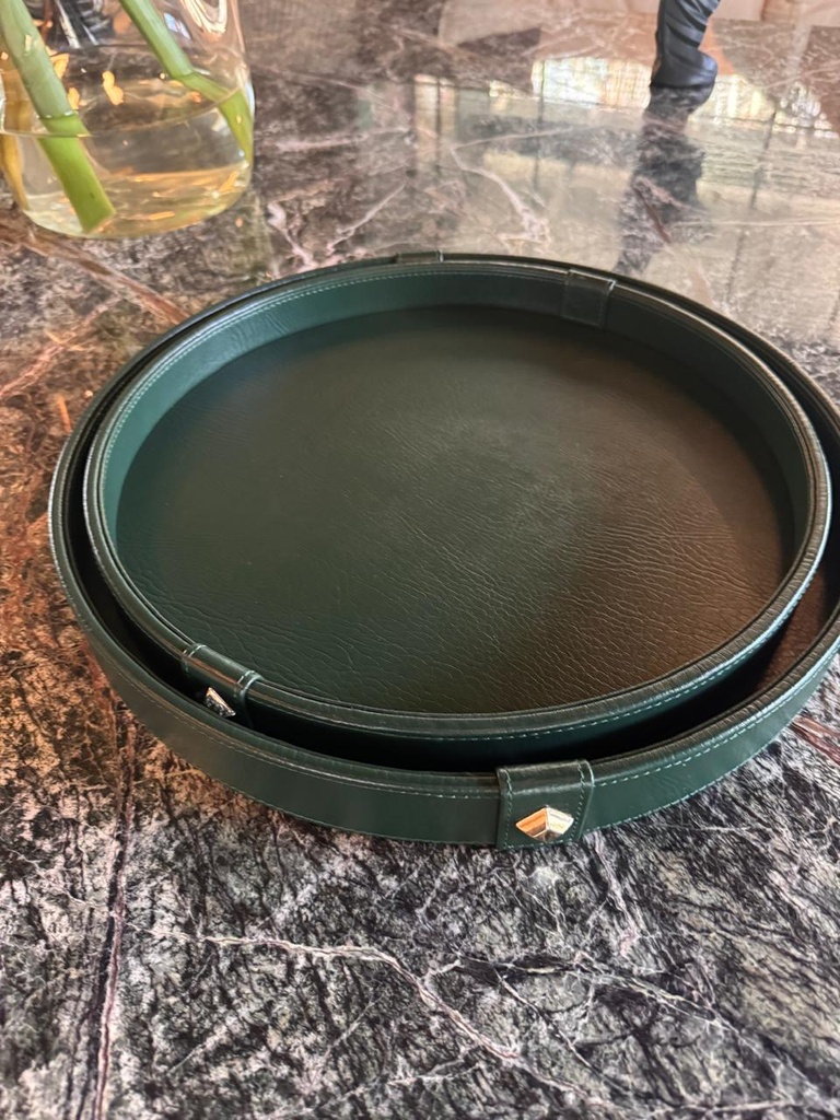 Set x 2 de Bandejas Eco Cuero Green