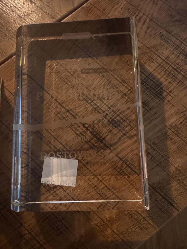 Libro de Vidrio Large