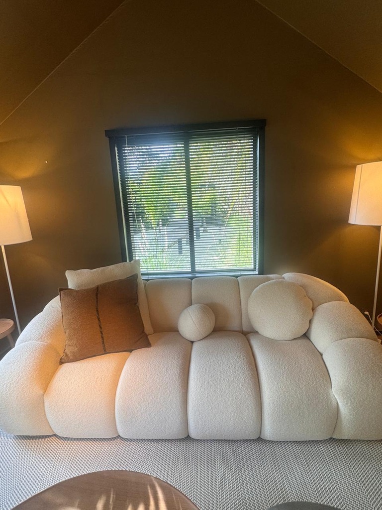 Sofa Tres Cuerpos Anira Blanco