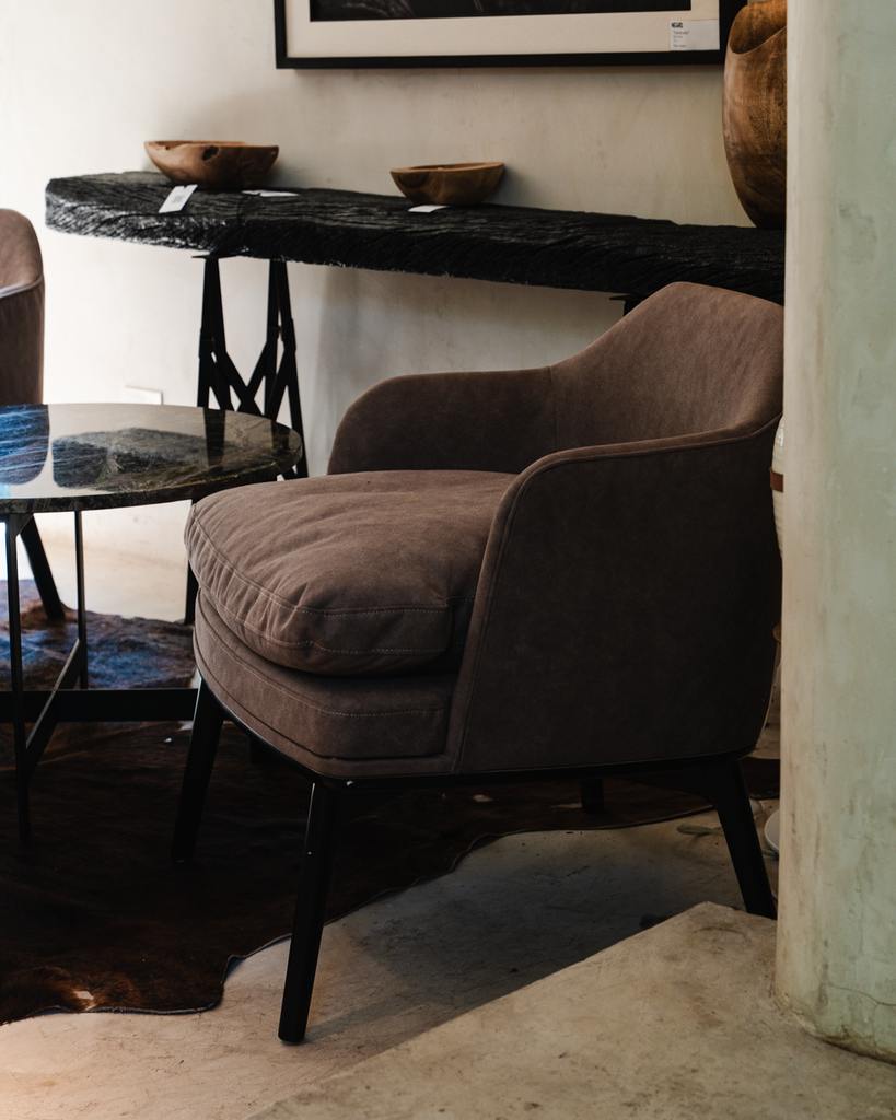 Sillon Tulum Cuero Reciclado