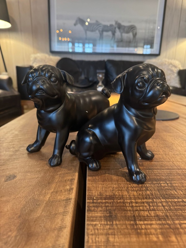 BULLDOG NEGRO SET X 2