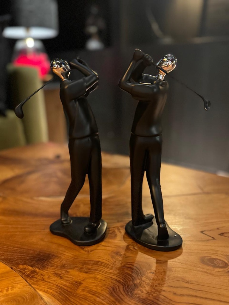 Figura Golf Plateada