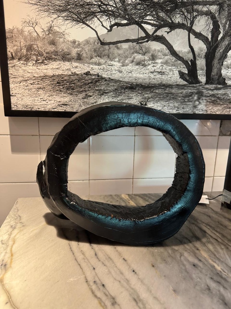 Escultura Aro de Madera