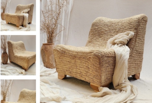 Sillón Puro de Rafia