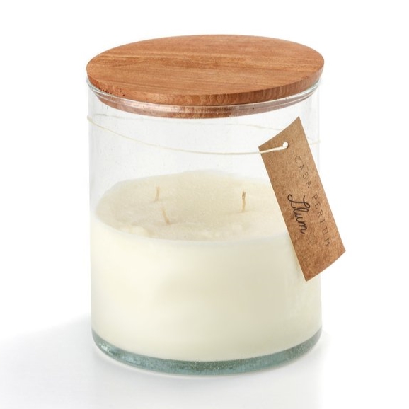 Vela de Soja Cilindrica XL con Tapa