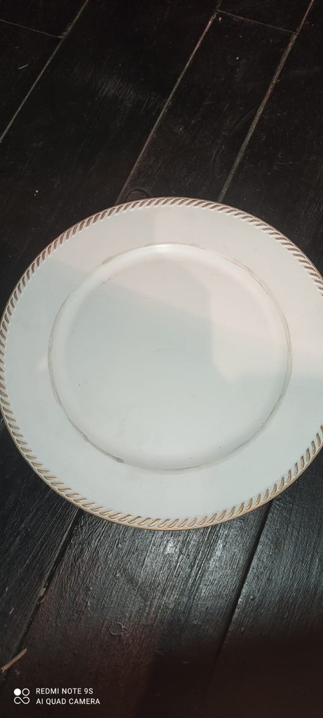 Bandeja Redonda Rayada
