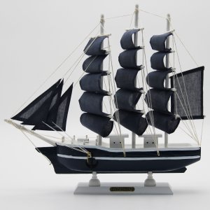 Barco de Madera 32cm