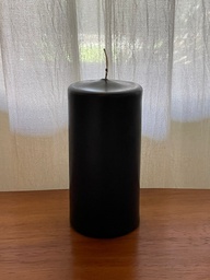 Vela Columna Negra 6x13