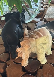 Figura Elefante Madera Mediano
