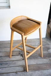 [STOCK] Banqueta Anglas James Moveis CUERO