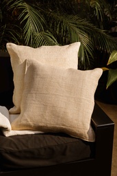 Almohadón Rafia Canelón 60x60