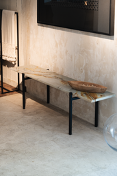 Consola Baja Blue Roma