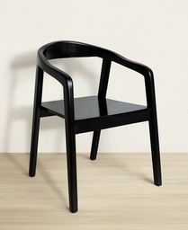 Silla Estocolmo teca NEGRA