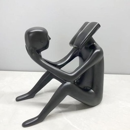 Lector Negro escultura
