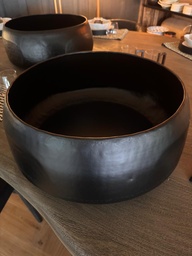 Centro de Mesa Bhima Negro 48 x 19
